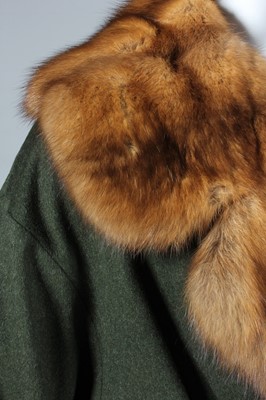 Lot 97 - A Hector Hunter dark chocolate-brown mink coat,...