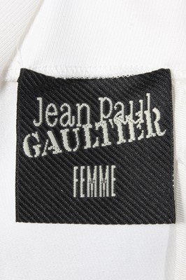 Lot 187 - A Ralph Rucci couture embroidered white jacket,...