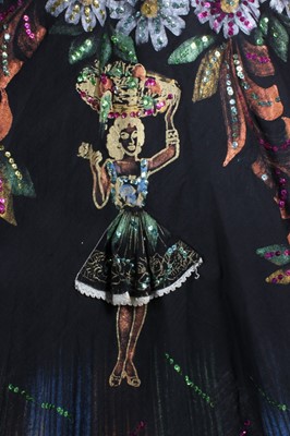 Lot 50 - Three circle skirts, 1950s, including Mexican...