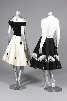 Lot 50 - Three circle skirts, 1950s, including Mexican...