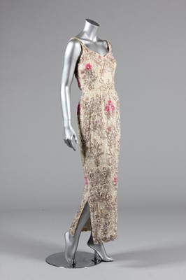 Lot 55 - A Samuel Winston by Roxanne sequined sheath,...