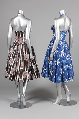 Lot 70 - A group of Hawaiian clothing,1950s, all with...