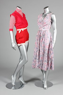 Lot 71 - A Stan Hicks printed cotton Hawaiian wedding...