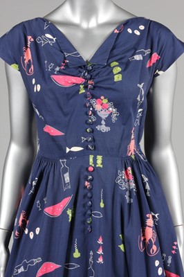 Lot 71 - A Stan Hicks printed cotton Hawaiian wedding...