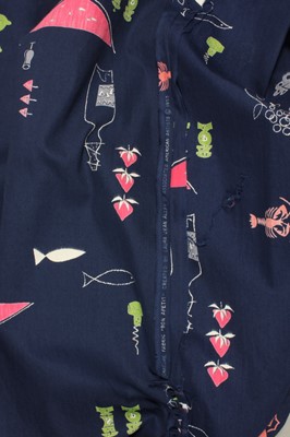 Lot 71 - A Stan Hicks printed cotton Hawaiian wedding...