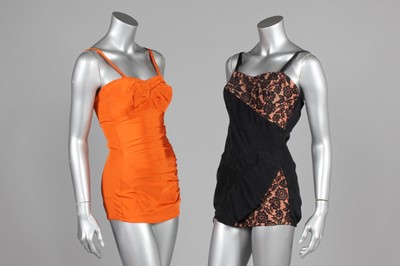 Lot 73 - A group of swimming costumes, 1950s-60s,...