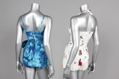 Lot 73 - A group of swimming costumes, 1950s-60s,...