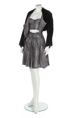 Lot 212 - A rare and early Azzedine Alaïa ensemble,...