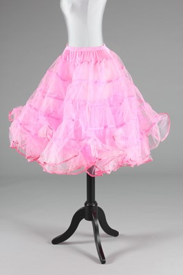 Lot 17 - Two boxes of nylon 50s-style petticoats,...