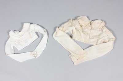 Lot 50 - The remains of an empire-line dress and a...