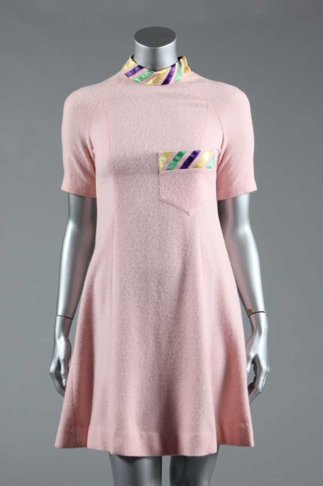 Lot 112 - A rare and early Ossie Clark mini-dress, circa...