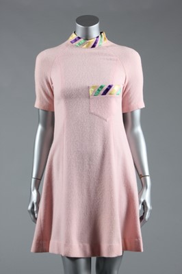 Lot 112 - A rare and early Ossie Clark mini-dress, circa...