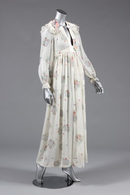 Lot 118A - An Ossie Clark/Celia Birtwell printed chiffon...