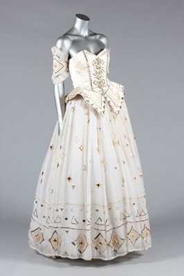 Lot 190 - ;Princess Diana's Bakst-inspired Emanuel ball...