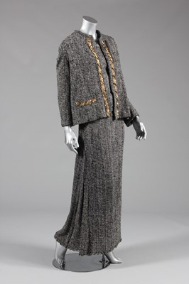 Lot 162 - A Yohji Yamamoto silk tweed Chanel inspired...