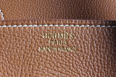 Lot 2 - An Hermès brown leather Birkin bag, 1999,...