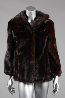 Lot 98 - A champagne coloured mink coat, probably late...