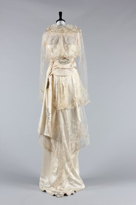 Lot 50 - A Madame Hayward bridal gown worn by the...