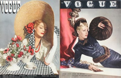 Lot 35 - British Vogue 1938, comprising: Jan 5, 19; Feb...
