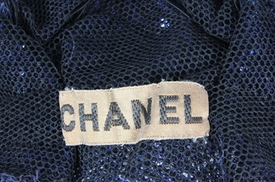Lot 63 - A rare Chanel sequined head-dress, circa 1937,...