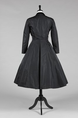 Lot 75 - A rare and early Christian Dior black faille...