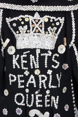 Lot 92 - 'Kent Record' Pearly King and Queen ensembles,...