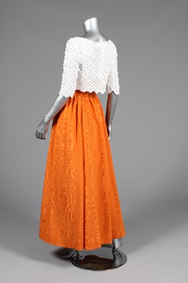 Lot 95 - A Sybil Connolly Irish crochet and orange...