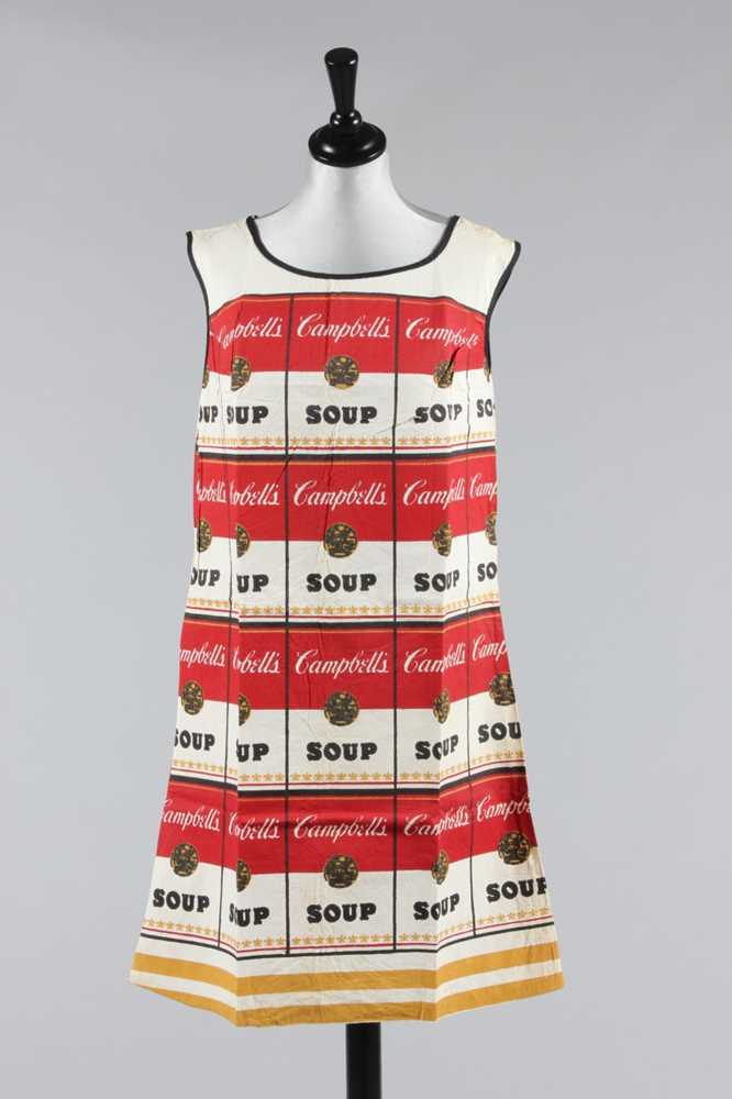 Click for high resolution Lot 109 - A Campbell's 'Souper' dress, American, 1968,...