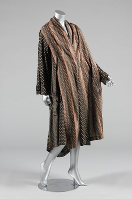 Lot 62 - An Issey Miyake woven cotton coat, early 1980s,...