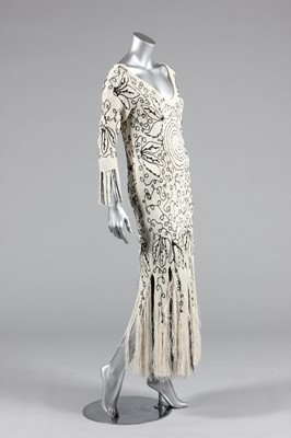 Lot 66 - A John Galliano knitted and embroidered cotton...