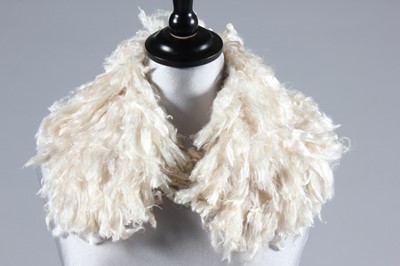 Lot 83 - A Joyce Mendoza tousled cashmere and silk cape...