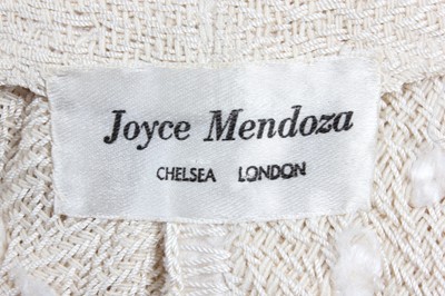 Lot 83 - A Joyce Mendoza tousled cashmere and silk cape...