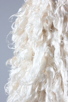 Lot 83 - A Joyce Mendoza tousled cashmere and silk cape...