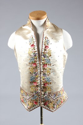 Lot 146 - An embroidered gentleman's waistcoat early...