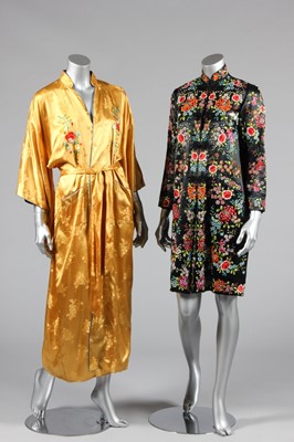 Lot 164 - A group of kaftans, 1970s, mainly of boldly...