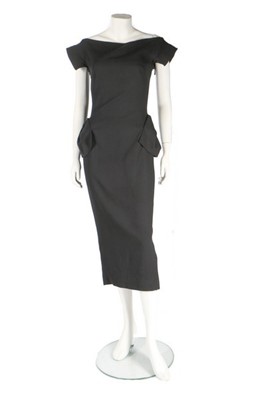 Lot 279 - A John Galliano black crêpe dress, 'Dolores'...