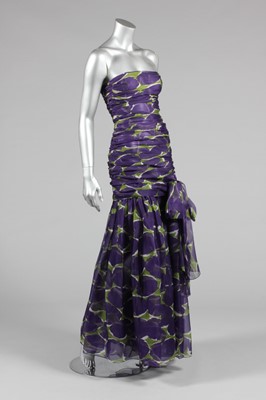 Lot 171 - An Yves Saint Laurent organza evening gown,...