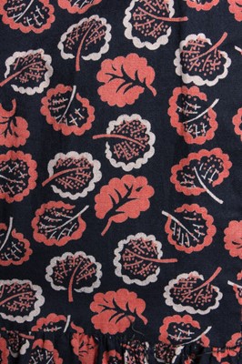 Lot 186 - An Ossie Clark for Radley leaf-printed cotton...