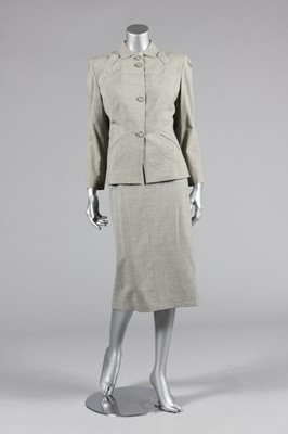 Lot 255 - An Gilbert Adrian 'Original' grey wool suit,...