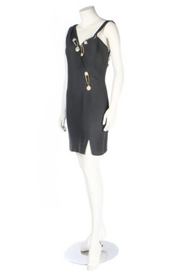 Lot 227 - A Gianni Versace 'Safety Pin' dress,...
