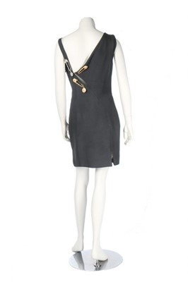 Lot 227 - A Gianni Versace 'Safety Pin' dress,...