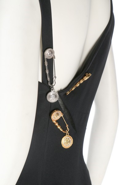 Lot 227 - A Gianni Versace 'Safety Pin' dress,