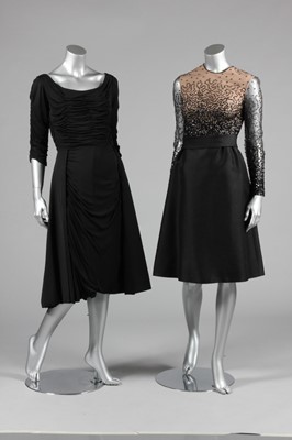 Lot 283 - Three Ceil Chapman cocktail dresses, late...