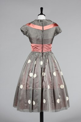 Lot 321 - A Harvey Berin by Karen Stark wine lace...