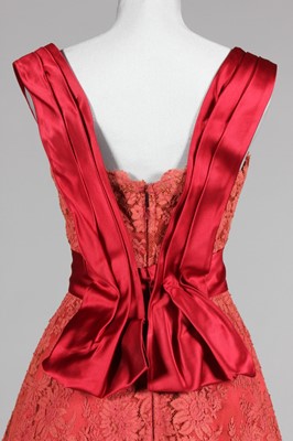 Lot 321 - A Harvey Berin by Karen Stark wine lace...