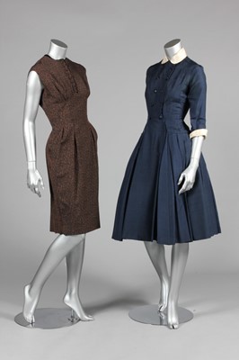 Lot 324 - Four Suzy Perette day/dinner dresses, 1950s,...