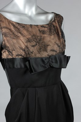 Lot 338 - Four little black dresses, late 50s-early 60s,...