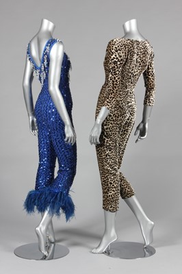 Lot 351 - An Adolph Schumann for Lilli Ann faux leopard...