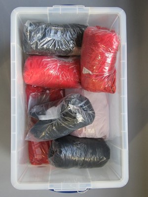 Lot 360 - Two boxes of nylon 50s-style petticoats,...