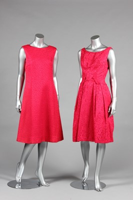 Lot 312 - A Christian Dior New York shocking pink...